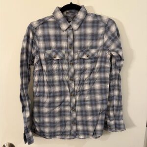 Eddie Bauer Flannel Button Down Shirt